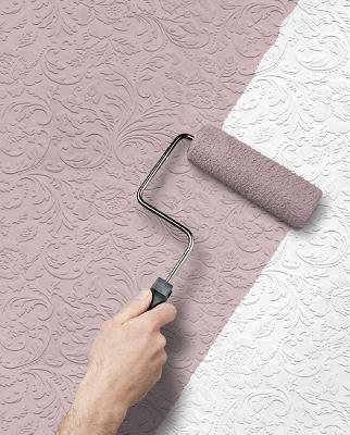 Blue Mountain Wallcovering VP131604  Paintable Wallpaper