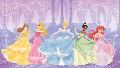 York Wallcovering Disney Perfect Princess Wall Mural  Search Results