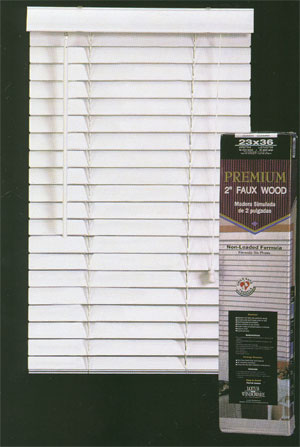 FAUX WOOD BLINDS| BLINDSAVER