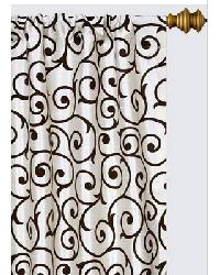 Serafina Scroll Ready Made Drapery Panel