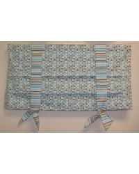 Folded Relaxed Stagecoach Custom Window Treatments