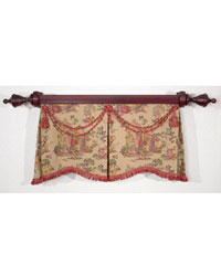 Box Pleated Valance Custom Window Treatments