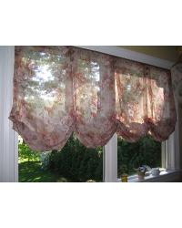 Pleated Balloon Shade Custom Window Treatments
