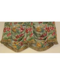 Tucked Valance Custom Window Treatments