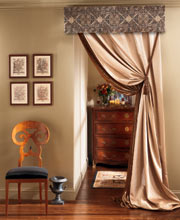 Custom Drapery - custom Curtain - custom window treatment