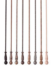 Curtain Rod Accessories - Drapery Hardware - Curtain Hardware - Curtain Rings - Swagholders
