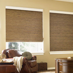bamboo & woven wood shades