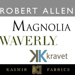 Fabric Manufacturers - Kravet, Robert Allen, Fabricut, Stroheim & Romann, Duralee