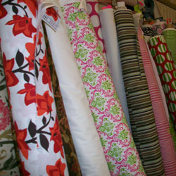 Fabrics by Theme - Floral Oriental Paisley Tropical Animals Golf Plaids Stripes