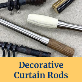 Decorative Curtain Rod Collections and Curtain Rod Books