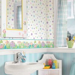 Polka dots wallpapers for your home and business.