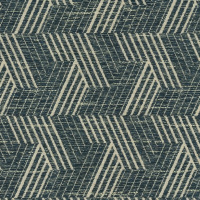 P K Lifestyles Mix It Up Indigo Expressionist II 412013 Blue  Geometric  Modern Contemporary Damask  Fabric