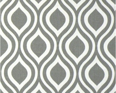 Premier Prints Emily Storm Twill in 2016 Additions Grey cotton  Blend Geometric   Fabric