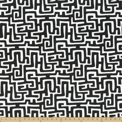 Premier Prints ODT Enid Matte in Polyester Black polyester  Blend Fun Print Outdoor Geometric   Fabric