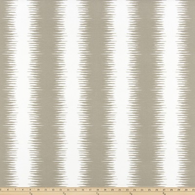 Premier Prints Outdoor Jiri Beech Wood in Polyester Beige polyester  Blend Stripes and Plaids Outdoor   Fabric