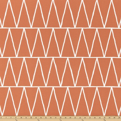 Premier Prints ODT Terrain Fiesta in Polyester Orange polyester  Blend Fun Print Outdoor Geometric   Fabric