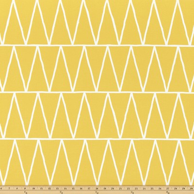 Premier Prints ODT Terrain Spice Yellow in Polyester Yellow polyester  Blend Fun Print Outdoor Geometric   Fabric