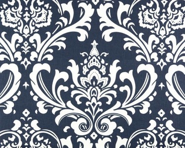 Premier Prints Ozbourne Blue Twill in 2016 Additions Blue cotton  Blend Modern Contemporary Damask   Fabric