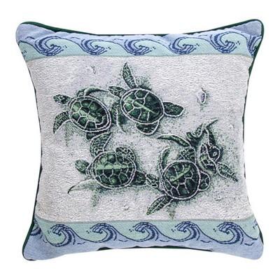  Sea Turtles 17 Tapestry Pillow