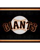 Fan Mats  LLC San Francisco Giants 8ft. x 10 ft. Plush Area Rug Black