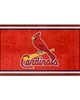 Fan Mats  LLC St. Louis Cardinals 3ft. x 5ft. Plush Area Rug Navy