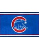 Fan Mats  LLC Chicago Cubs 3ft. x 5ft. Plush Area Rug Blue