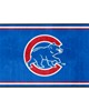 Fan Mats  LLC Chicago Cubs 4ft. x 6ft. Plush Area Rug Blue