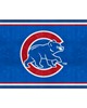 Fan Mats  LLC Chicago Cubs 5ft. x 8 ft. Plush Area Rug Blue