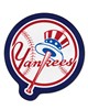 Fan Mats  LLC New York Yankees Mascot Rug Navy