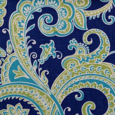 Duralee 72084 41 Blue/turquoi in 5018 Blue COTTON  Blend Classic Damask   Fabric