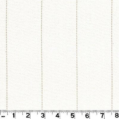Roth and Tompkins Textiles Copley Stripe Ivory Beige COTTON Wide Striped 