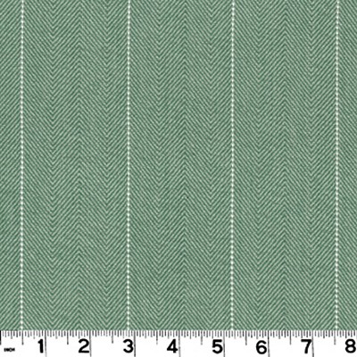 Roth and Tompkins Textiles Copley Stripe Thyme Green COTTON Wide Striped 