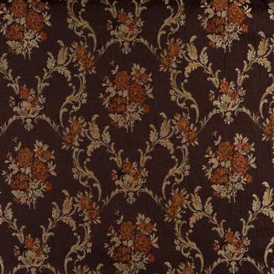 Charlotte Fabrics 10014-02 Drapery Woven  Blend Fire Rated Fabric High Performance CA 117 Vine and Flower 