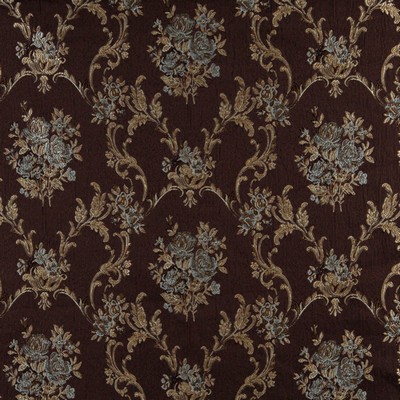 Charlotte Fabrics 10014-06 Drapery Woven  Blend Fire Rated Fabric High Performance CA 117 Vine and Flower 