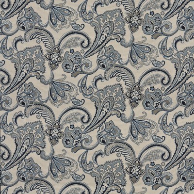 Charlotte Fabrics 10123-01 Drapery Solution  Blend Fire Rated Fabric Heavy Duty CA 117 Outdoor Textures and PatternsClassic Paisley 