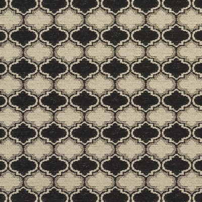 Charlotte Fabrics 10650-02 Black Upholstery Dyed  Blend Fire Rated Fabric Geometric Heavy Duty CA 117 Outdoor Textures and PatternsGeometric 