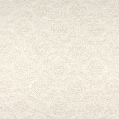 Charlotte Fabrics 1072 Victoria White Upholstery cotton  Blend Fire Rated Fabric