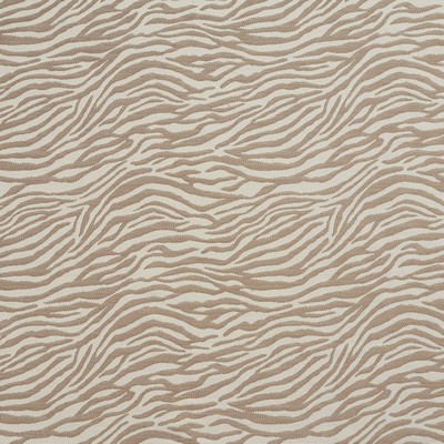 Charlotte Fabrics 1590 Zebra/Taupe Brown Drapery Rayon  Blend Fire Rated Fabric Animal Print Heavy Duty CA 117 Geometric 