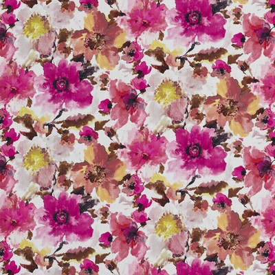 Charlotte Fabrics 20460-01 Drapery polyester Fire Rated Fabric Heavy Duty CA 117 Modern Floral Classic Tropical 