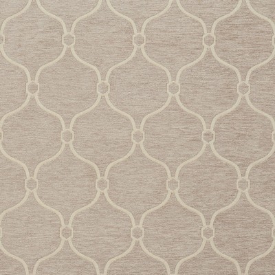Charlotte Fabrics 20830-03 Brown Upholstery Woven  Blend Fire Rated Fabric Heavy Duty CA 117 Geometric Quatrefoil 