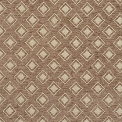 Charlotte Fabrics 20840-07 Brown Upholstery Woven  Blend Fire Rated Fabric Patterned Chenille Heavy Duty CA 117 Geometric 