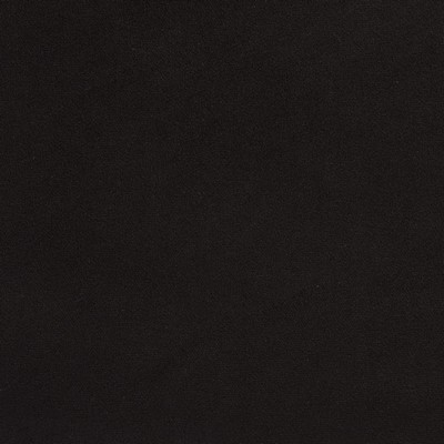 Charlotte Fabrics 2214 Black Black Drapery Woven  Blend Fire Rated Fabric High Wear Commercial Upholstery Solid Suede 