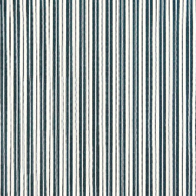 Charlotte Fabrics 2464 Navy Classic White Upholstery Solution  Blend Fire Rated Fabric
