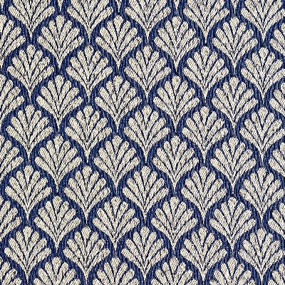 Charlotte Fabrics 2654 Wedgewood/Fan Blue Woven  Blend Fire Rated Fabric Heavy Duty CA 117 Fire Retardant Print and Textured 
