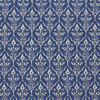 Charlotte Fabrics 2663 Wedgewood/Cameo Blue Woven  Blend Fire Rated Fabric Heavy Duty CA 117 Fire Retardant Print and Textured 