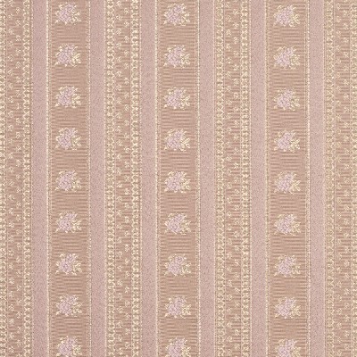 Charlotte Fabrics 4126 Primrose Stripe Pink Upholstery Woven  Blend Fire Rated Fabric