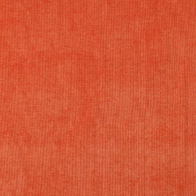 Charlotte Fabrics 4238 Tangerine Orange Upholstery Woven  Blend Fire Rated Fabric Solid Velvet 