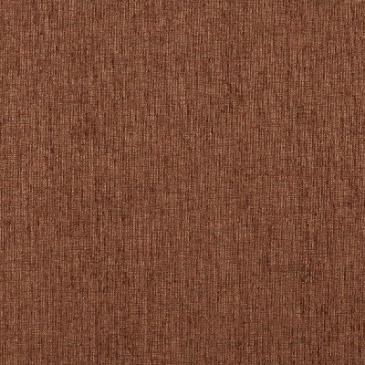 Charlotte Fabrics 4270 Nutmeg Brown Upholstery Woven  Blend Fire Rated Fabric Solid Color Chenille 