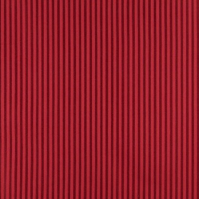 Charlotte Fabrics 4367 Ruby Stripe Red cotton  Blend Fire Rated Fabric Heavy Duty CA 117 