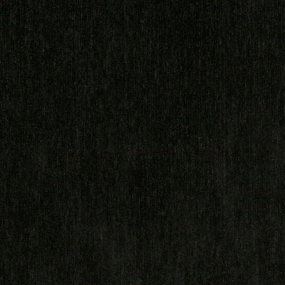 Charlotte Fabrics 4783 Onyx Black Upholstery Woven  Blend Fire Rated Fabric Solid Color Chenille 
